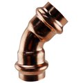 Copper Press By Tmg 3/4 in. x 3/4 in. Copper 45-Degree Press x Press Elbow XPRE3445